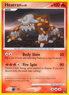 POP Series 8 Heatran #1 card