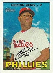 2016 Topps Heritage Base Set Hector Neris #699 card