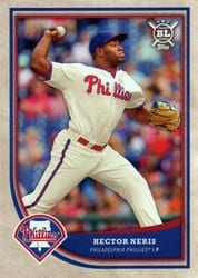 2018 Topps Big League Base Set Hector Neris #42 card