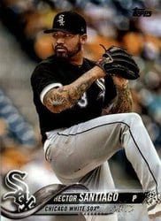 2018 Topps Update Base Set Hector Santiago #US276 card