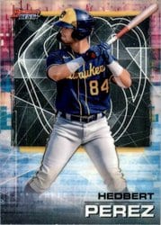 2021 Bowman's Best Base Set Hedbert Perez #95 card