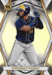 2022 Bowman Invicta Hedbert Perez #BI-8 card
