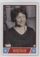 2025 Topps Heritage Notable American Helen Keller #NS-37 card