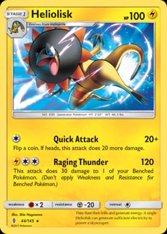 Guardians Rising Heliolisk #44 card