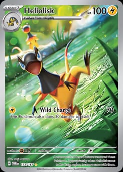 2024 Twilight Masquerade Heliolisk #177 card