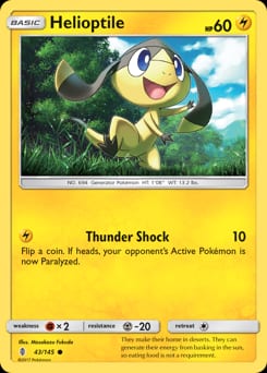 Guardians Rising Helioptile #43 card
