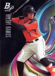 2018 Bowman Platinum Top Prospects Heliot Ramos #TOP-29 card