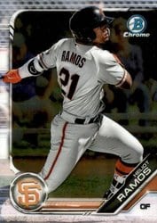 2019 Bowman Chrome Prospects Heliot Ramos #BCP-83 card