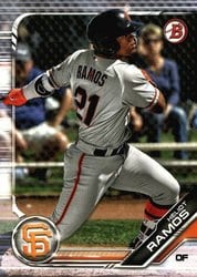 2019 Bowman Prospects Heliot Ramos #BP-83 card