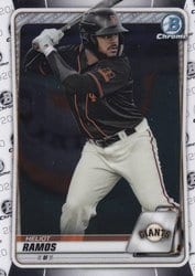 2020 Bowman Chrome Prospects Heliot Ramos #BCP-148 card