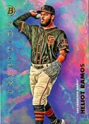 2021 Bowman Inception Base Set Heliot Ramos #4 card