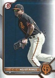 2022 Bowman Prospects Heliot Ramos #BP-35 card
