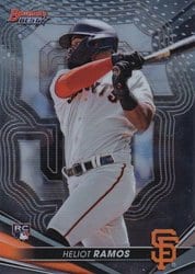 2022 Bowman's Best Base Set Heliot Ramos #62 card