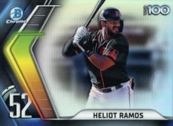 2022 Bowman Scouts' Top 100 Heliot Ramos #BTP-52 card