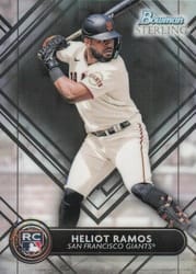 2022 Bowman Sterling Base Set Heliot Ramos #BSR-25 card
