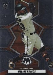 2022 Panini Mosaic Base Set Heliot Ramos #276 card