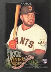 2022 Topps Allen & Ginter X Base Set Heliot Ramos #209 card