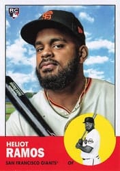 2022 Topps Archives Base Set Heliot Ramos #54 card