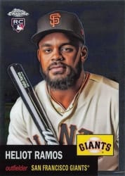 2022 Topps Chrome Platinum Anniversary Base Set Heliot Ramos #122 card