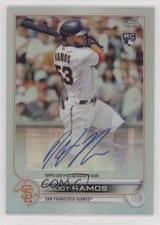 2022 Topps Chrome Update Autograph Heliot Ramos #AC-HR card