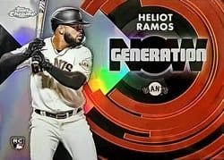 2022 Topps Chrome Update Generation Now Heliot Ramos #GNC-18 card