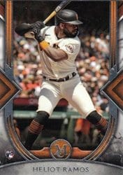 2022 Topps Museum Collection Base Set Heliot Ramos #17 card