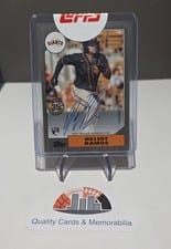 2022 Topps Update 1987 Topps Autographs Heliot Ramos #87BA-HRA card