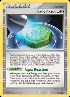 Arceus Helix Fossil #93 card