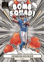 2023 Donruss Bomb Squad Hendon Hooker #BS-2 card