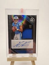 2023 Panini Limited Rookie Patch Autographs Hendon Hooker #111 card