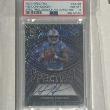 2023 Panini Spectra Spectral Signatures Hendon Hooker #3 card
