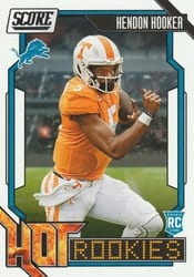 2023 Score Hot Rookies Hendon Hooker #15 card