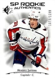 2021-22 SP Base Set Hendrix Lapierre #134 card