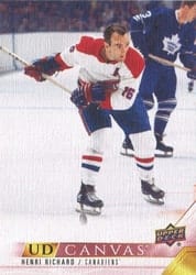 2022-23 Upper Deck UD Canvas Henri Richard #C247 card