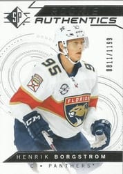 2018-19 SP Base Set Henrik Borgstrom #107 card