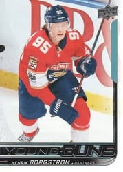 2018-19 Upper Deck Base Set Henrik Borgstrom #461 card