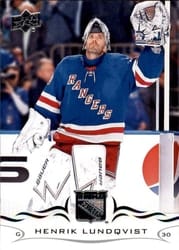 2018-19 Upper Deck Base Set Henrik Lundqvist #374 card