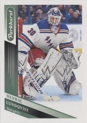 2019-20 Parkhurst Base Set Henrik Lundqvist #257 card