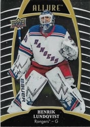 2019-20 Upper Deck Allure Base Set Henrik Lundqvist #56 card