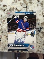 2019 Topps Now NHL Stickers Henrik Lundqvist #64 card