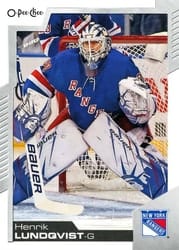 2020-21 O-Pee-Chee Base Set Henrik Lundqvist #62 card