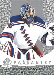 2022-23 SP Authentic Pageantry Henrik Lundqvist #P-56 card