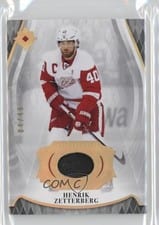 2023-24 Upper Deck Ultimate Collection Ultimate Planks Henrik Zetterberg #PL-HZ card