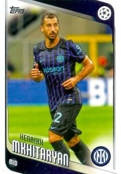 2025-26 Topps UEFA Club Competitions Base Set Henrikh Mkhitaryan #57 card