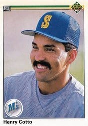 1990 Upper Deck Base Set Henry Cotto #207 card
