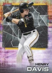 2021 Bowman's Best Base Set Henry Davis #92 card