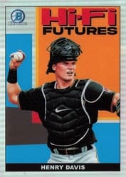 2022 Bowman Hi-Fi Futures Henry Davis #HIFI-17 card