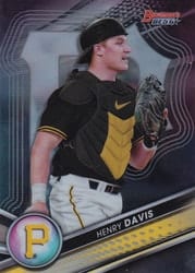 2022 Bowman's Best Top Prospects Henry Davis #TP-21 card