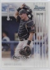 2022 Bowman Sterling Tek Henry Davis #ST-HD card