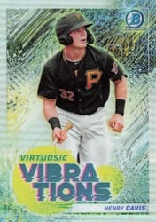 2022 Bowman Virtuosic Vibrations Henry Davis #VV-8 card